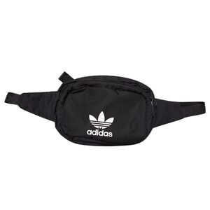 Adidas Black Crossbody Bag with White Trefoil Logo
